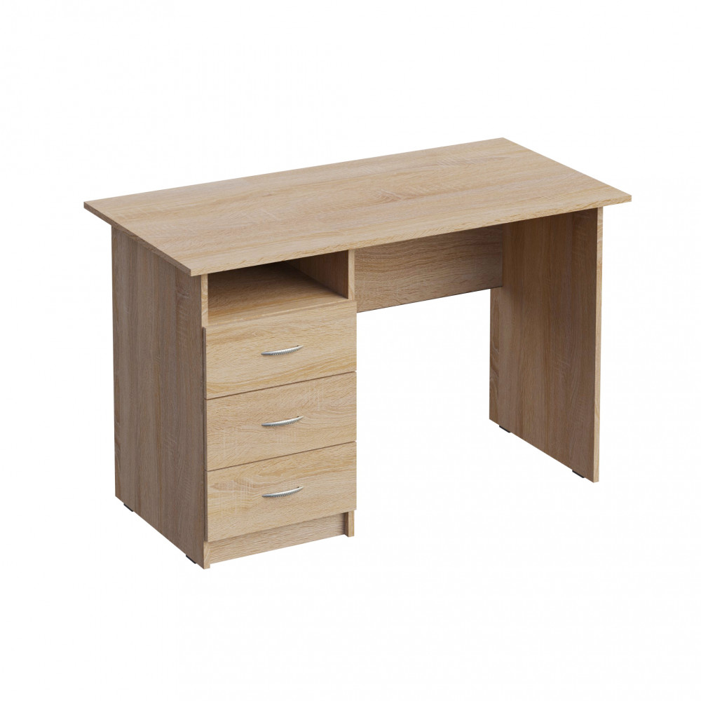 Стіл робочий з 3-ма шухлядами 1400x700x750 мм МЕБЛІ-ТЕХНОСТИЛЬ (П 374)